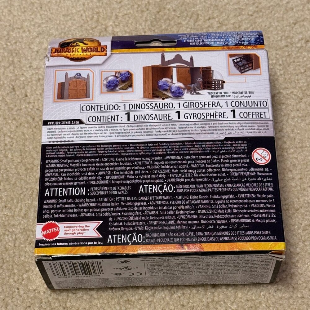 NWT - Mattel - Jurassic World Dominion - Micro Collection Playset - Picture 3 of 4
